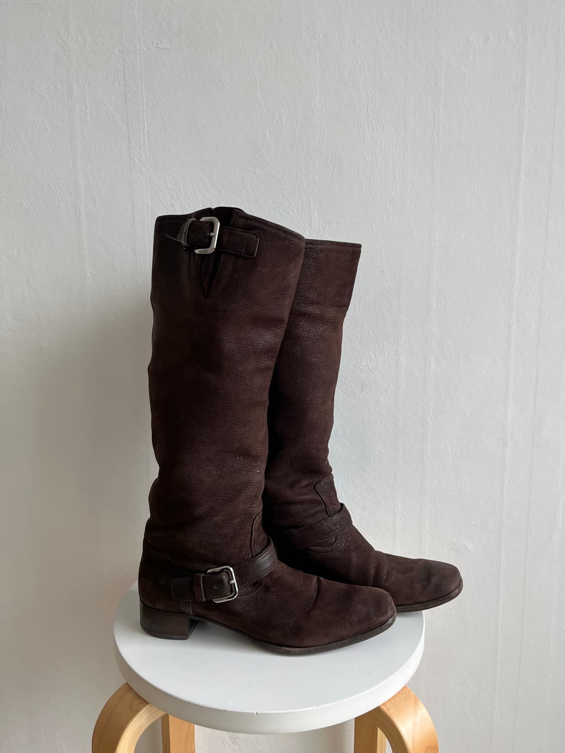 Prada 버클 라이딩 부츠 상품이미지3