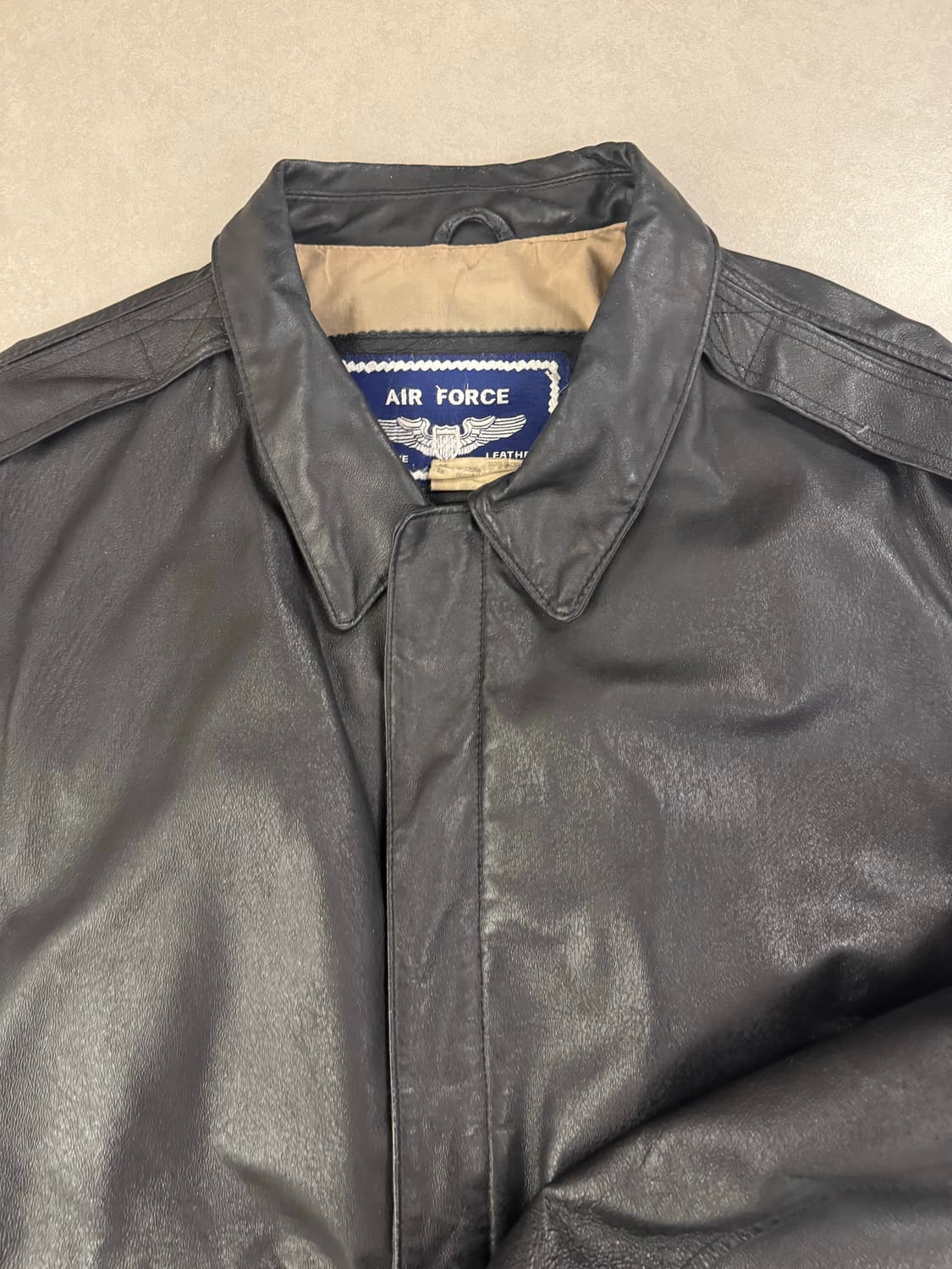 Air force 가죽 A2자켓 XL 상품이미지4