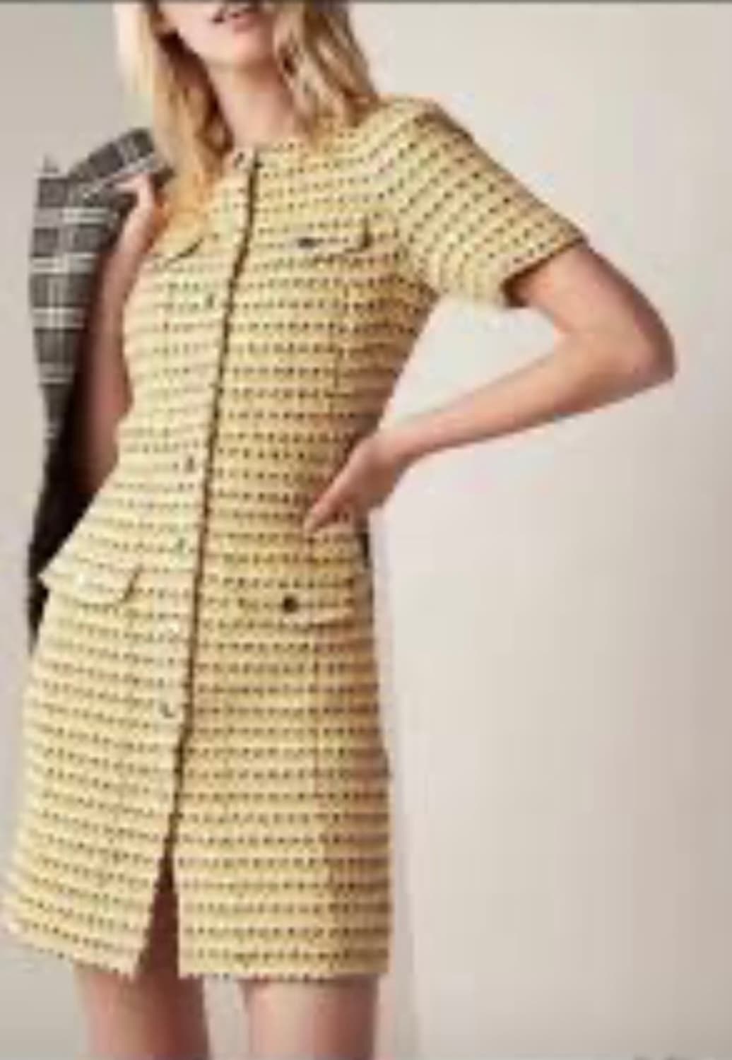 마쥬 트위드 원피스 34사이즈 상품이미지4