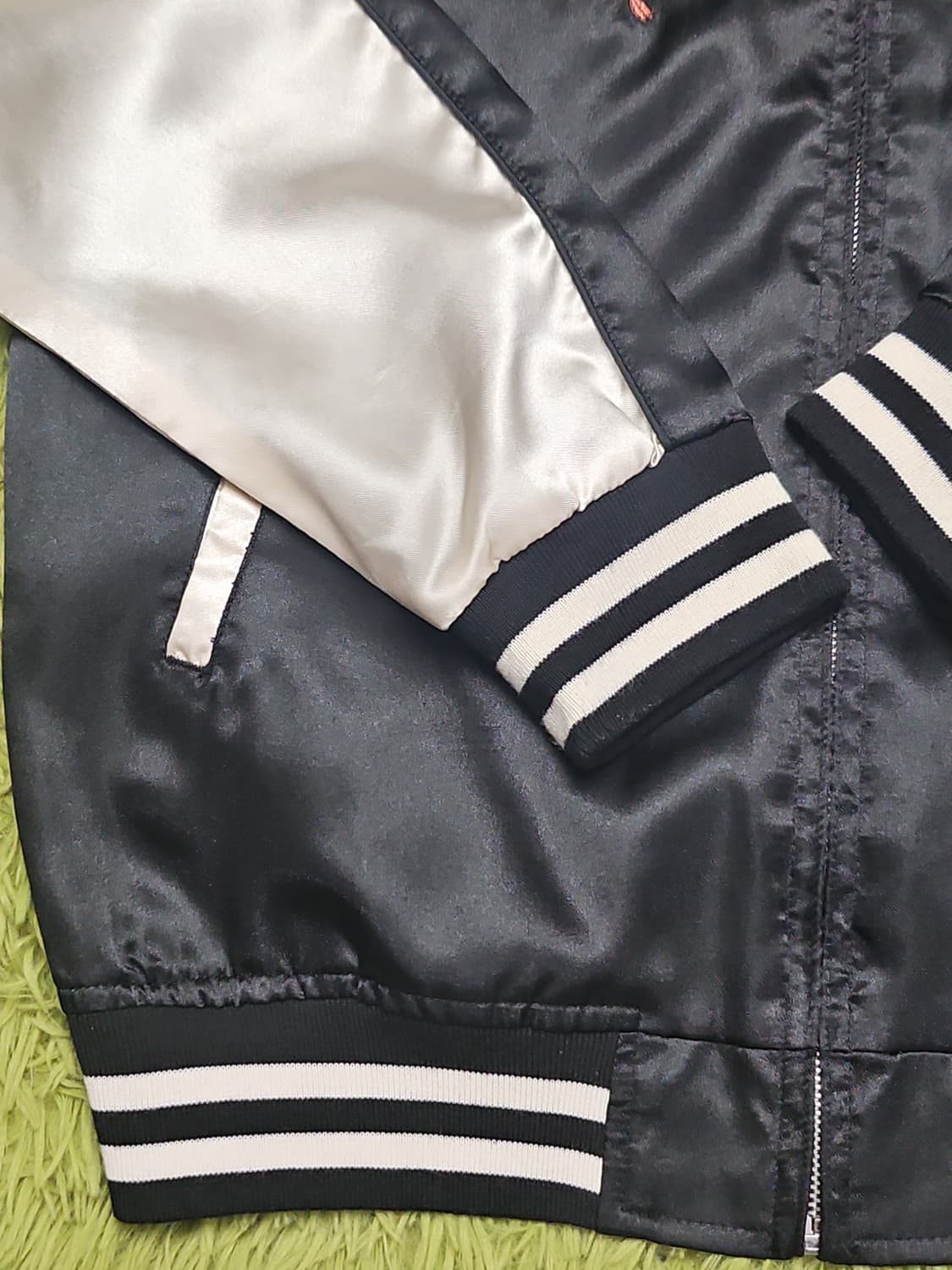 Old Mills 올드밀즈 일본풍 자수 스카잔 점퍼 L 상품이미지3