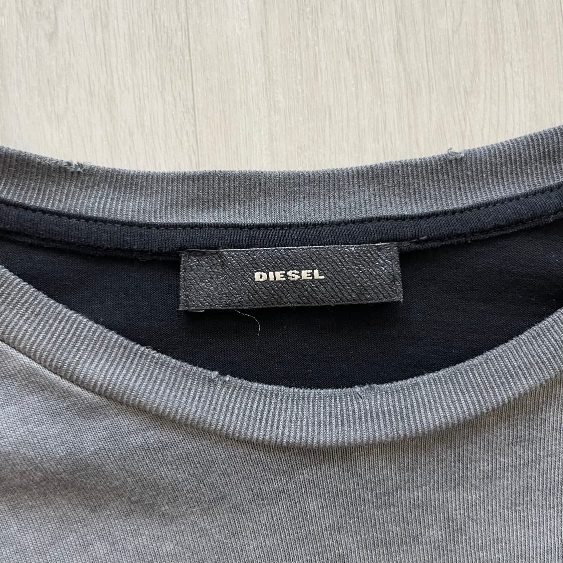 Diesel . 디젤 투톤 그런지 롱슬리브 상품이미지5