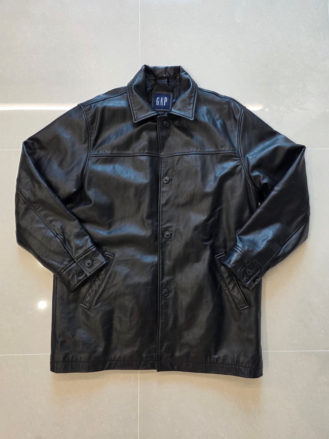 올드 갭 래더 카코트 M 상품이미지1