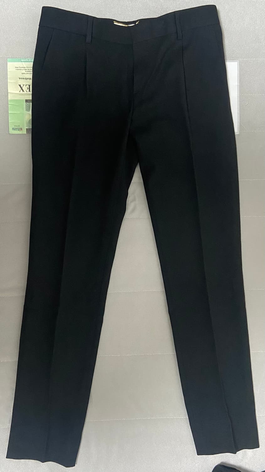 생로랑 13시즌 블랙 슬랙스 상품이미지1