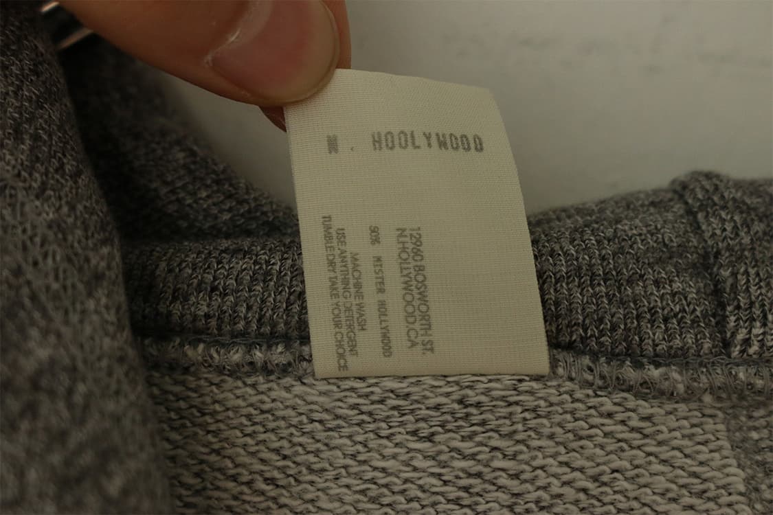 엔할리우드 그레이 후드 집업  상품이미지8