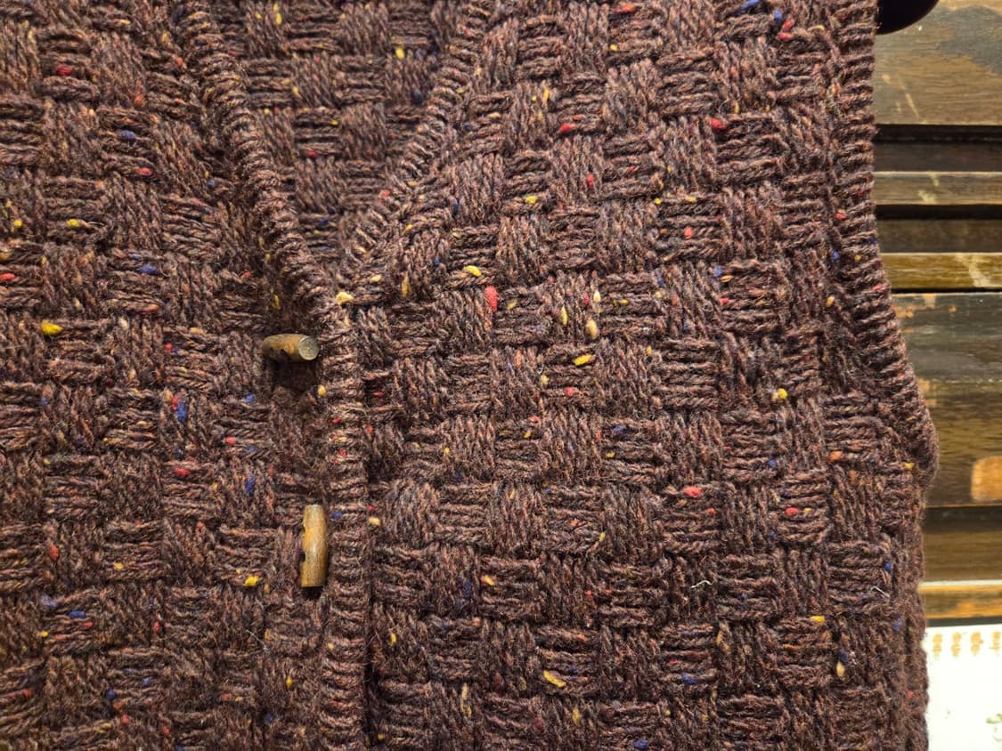 베네통 핸드메이드 니트베스트 상품이미지3