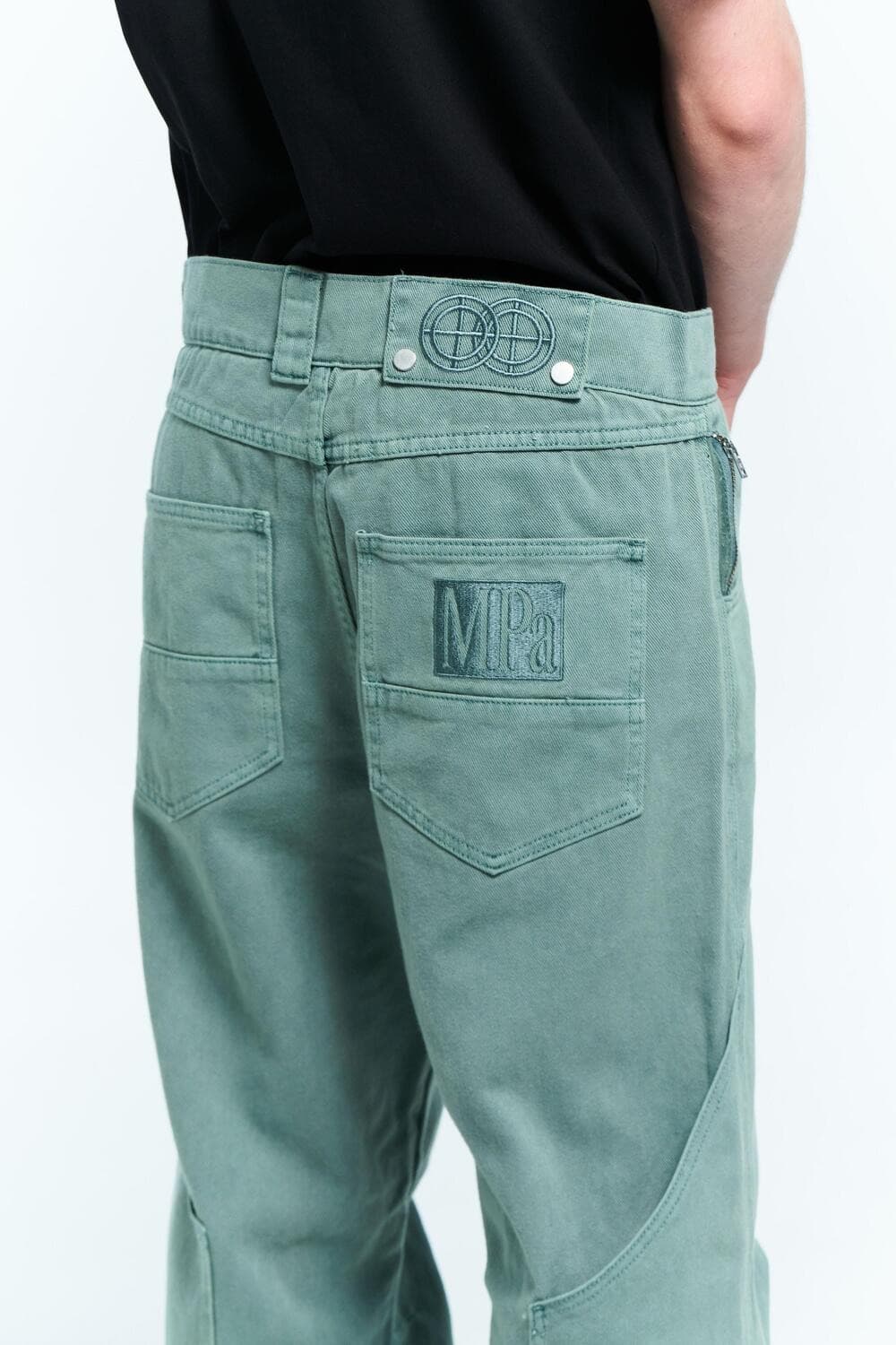 (판매/교환)MPa CALF POCKET PANTS (EMERALD) 상품이미지4