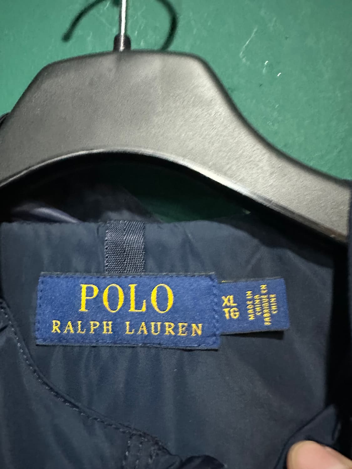 폴로 바람막이 네이비 버건디XL 상품이미지3