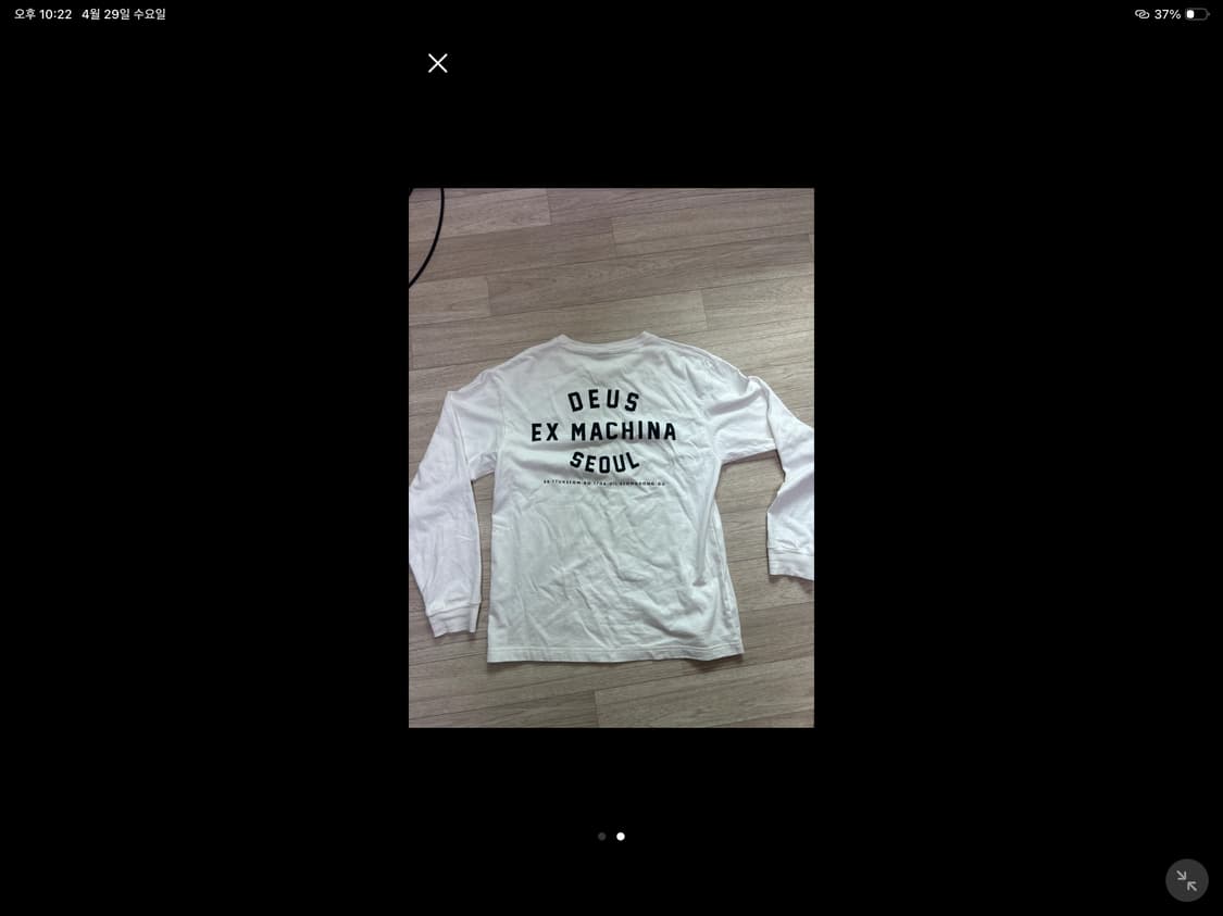 데우스 엑스 마키나 서울 롱슬리브 s 상품이미지2
