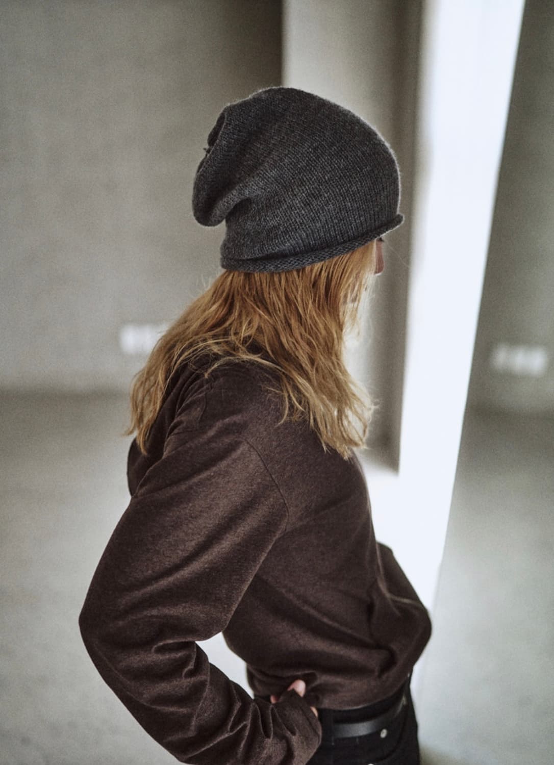 모노프리베 텍스쳐 롤비니 Textured Roll Long Beanie 상품이미지5