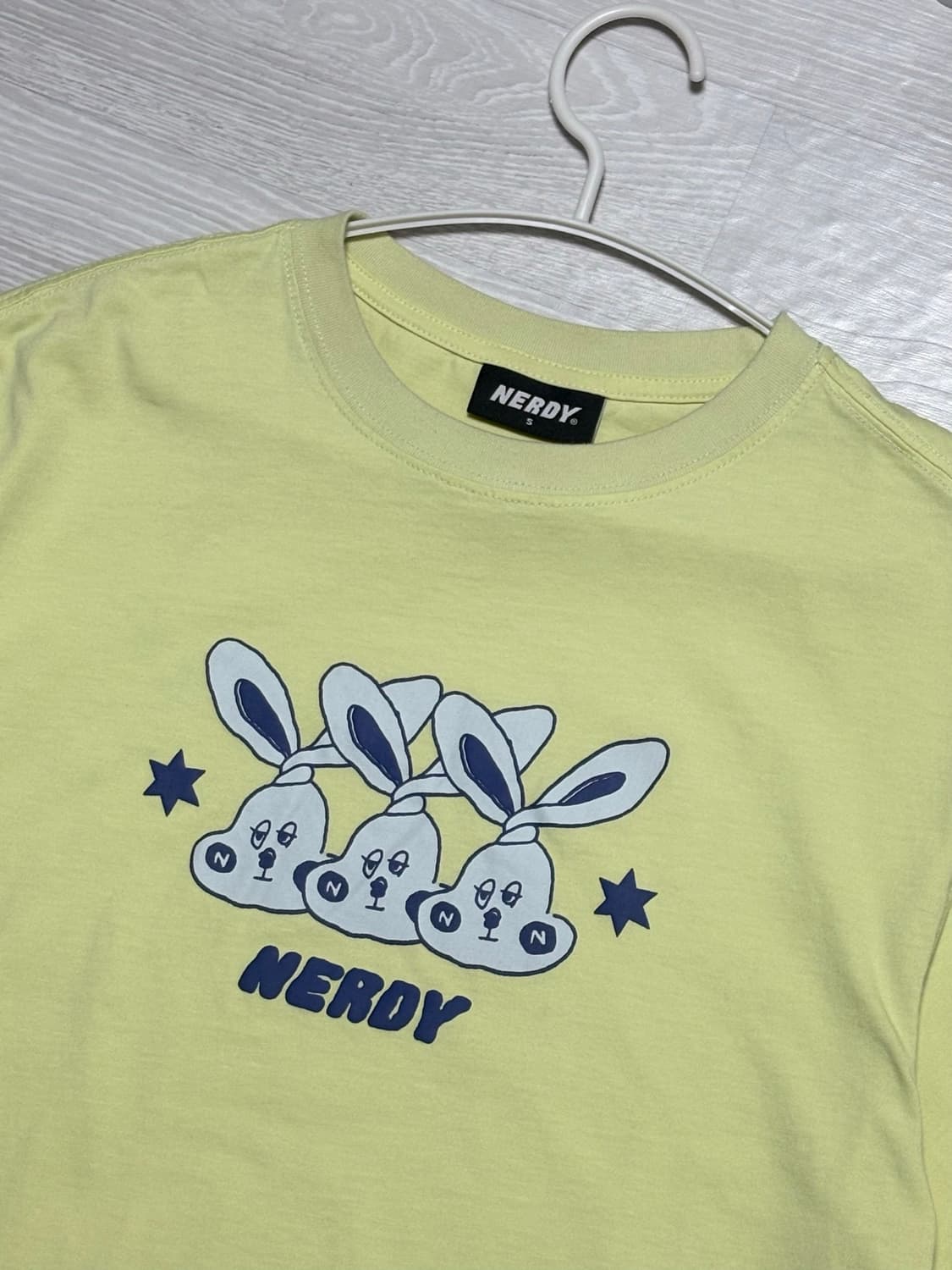 널디 레몬 버니 티셔츠 S 🍋레몬코어🍋 상품이미지3