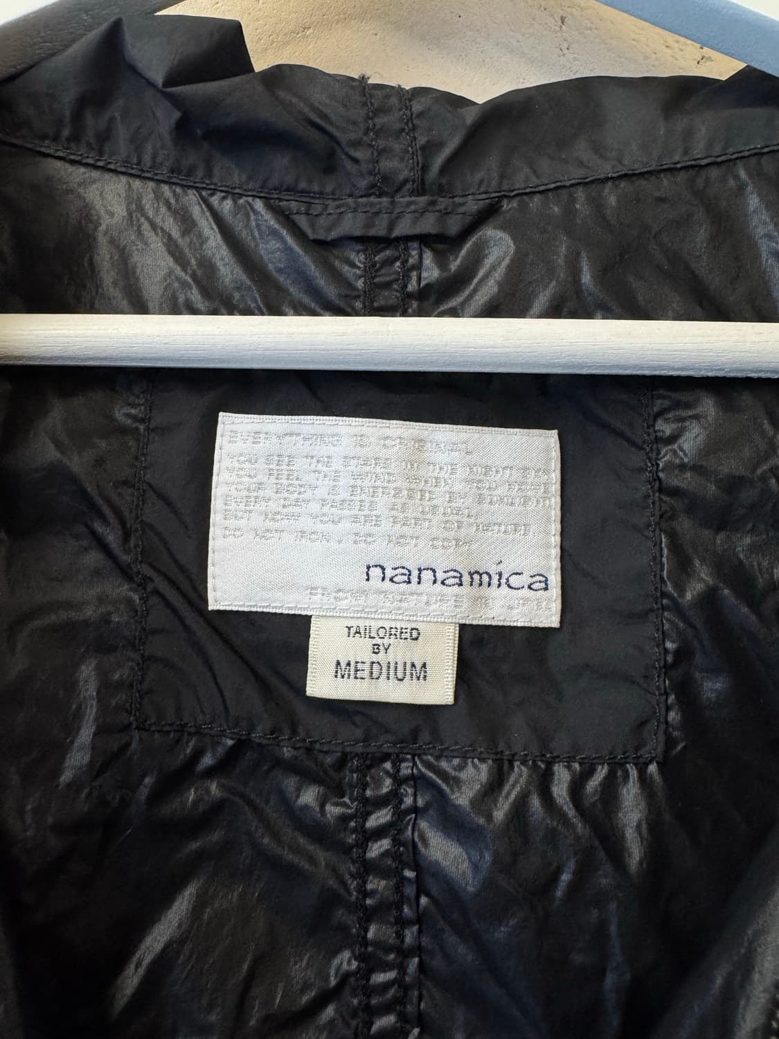 Nanamica packable shell fish tail coat 상품이미지3