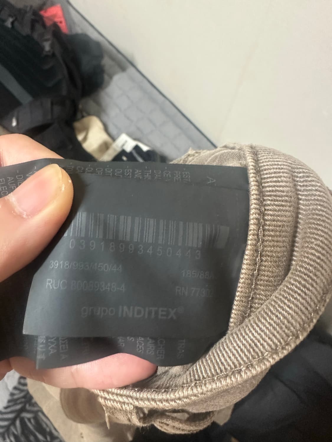 자라 카고 니팬츠 34 상품이미지3