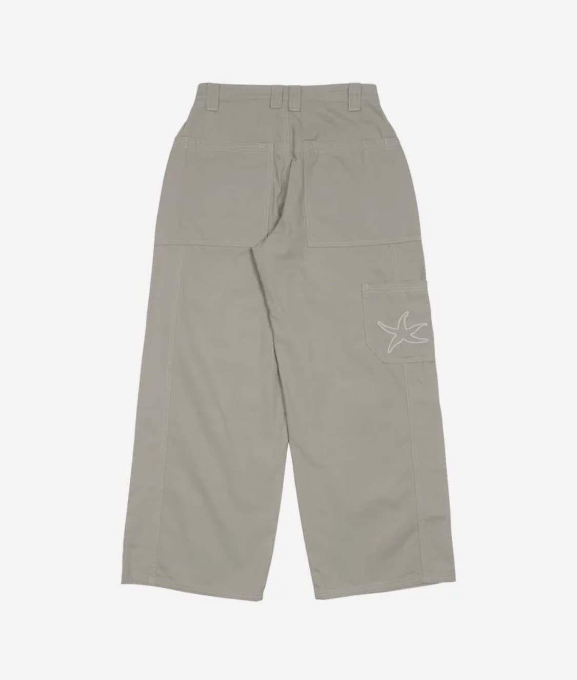 더콜디스트모먼트 stitch cargo pants (beige grey) 상품이미지2