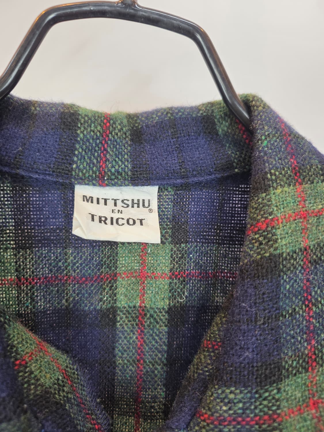 MITTSHU ENTRICOT  브랜드의 롱체크원피스 상품이미지2