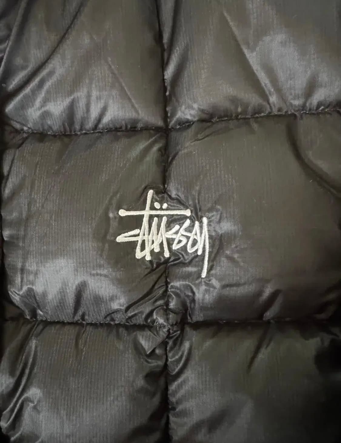 s) 스투시 25fw 미드웨이트 패딩 블랙 상품이미지3