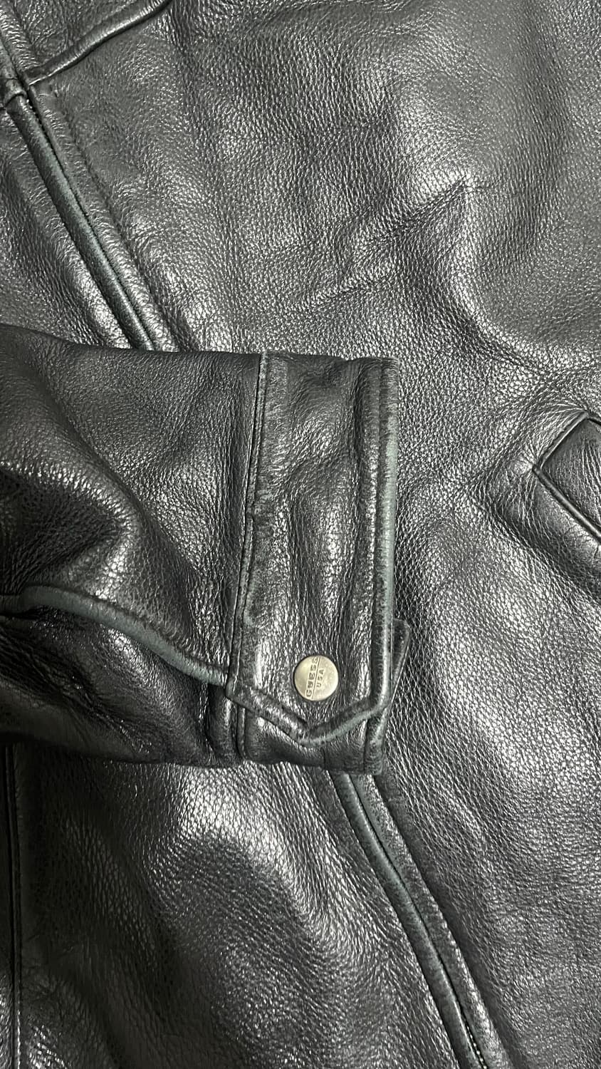 Guess usa 게스 90s 헤비 소가죽 xl 상품이미지5