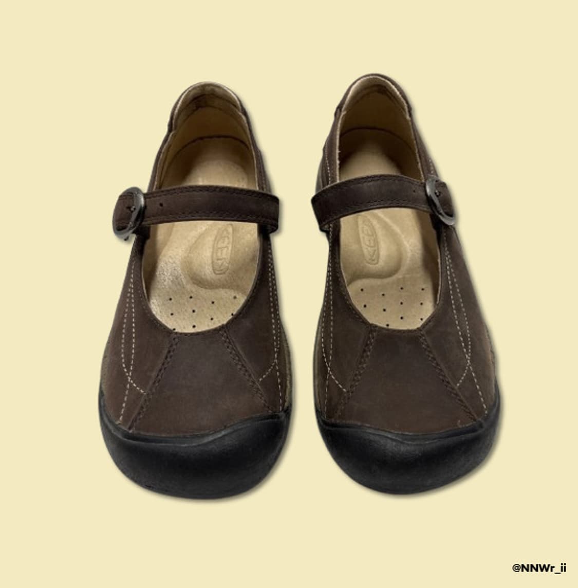 KEEN MARY JANE BROWN 상품이미지1