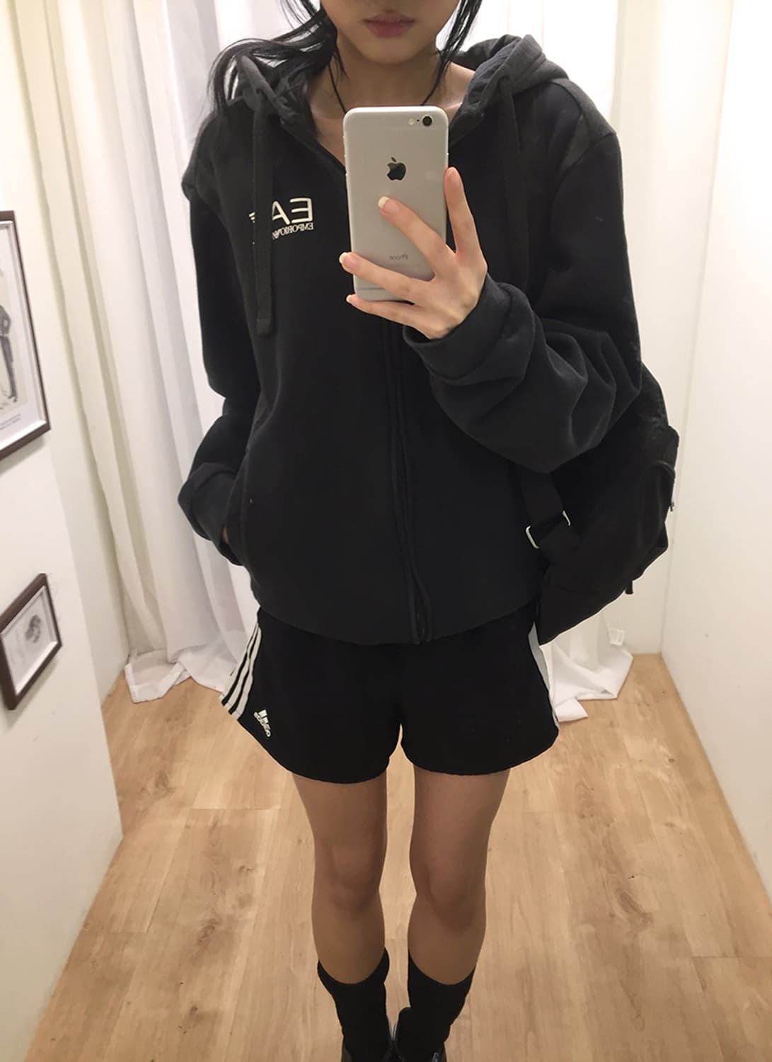 Woman Armani Hood Zip-Up 100 상품이미지2