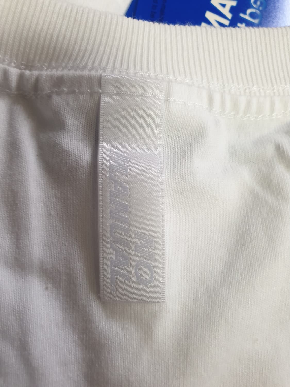 (새상품) 노매뉴얼 B.T.G 프린팅 롱슬리브 화이트 (L) 상품이미지5