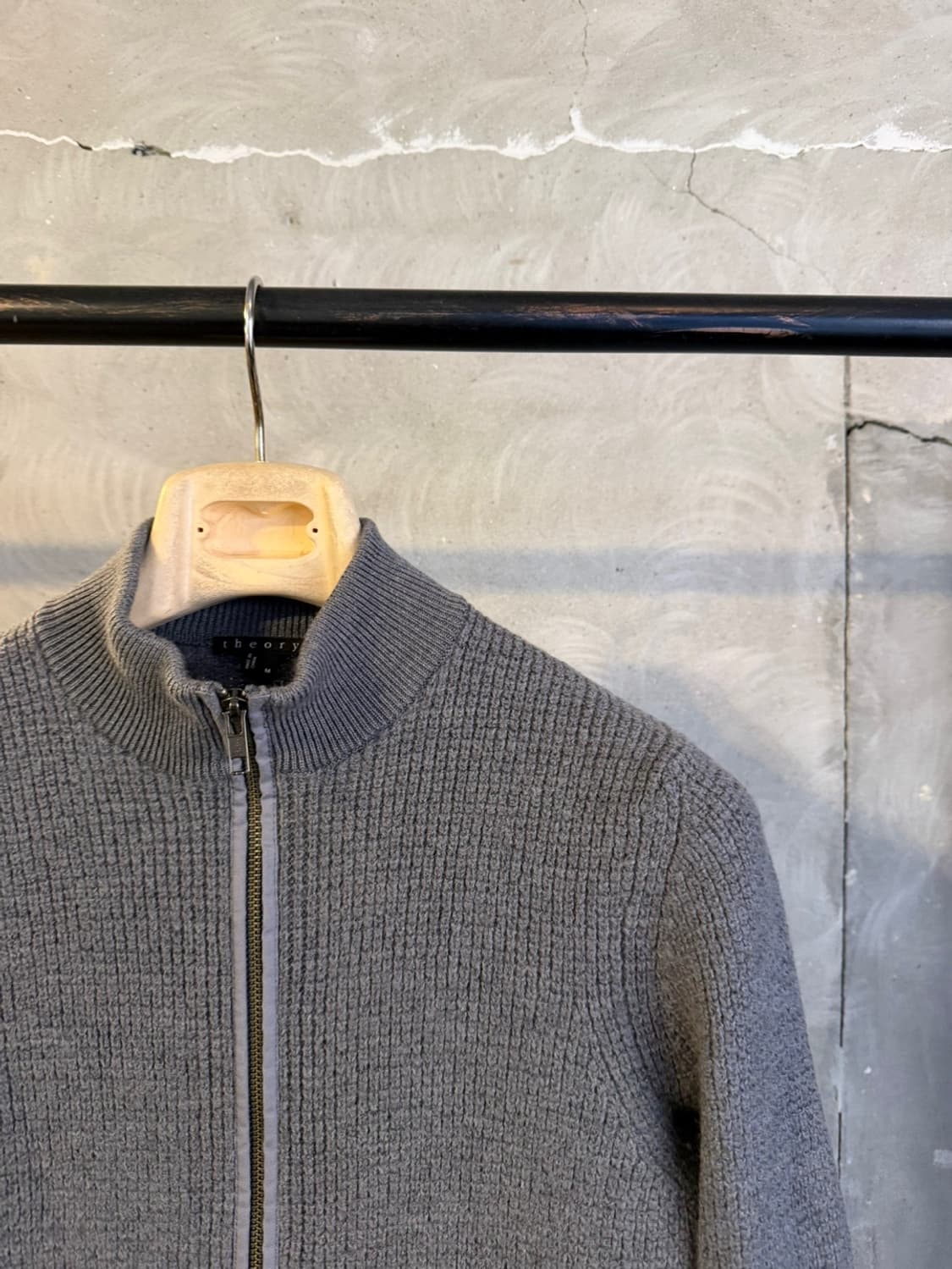 띠어리 짚업 가디건 슬림100 상품이미지7