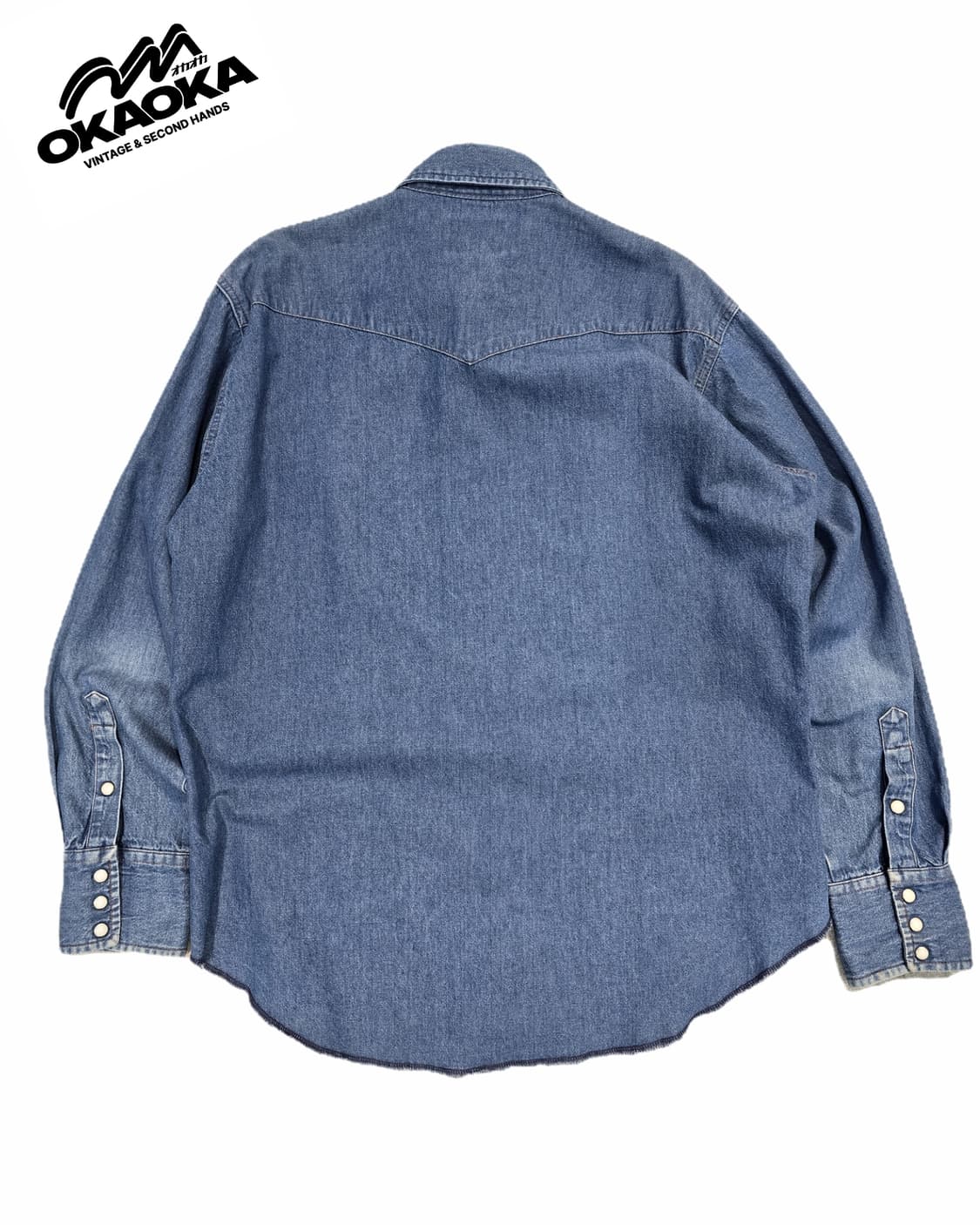 WRANGLER 웨스턴 데님 셔츠 상품이미지2