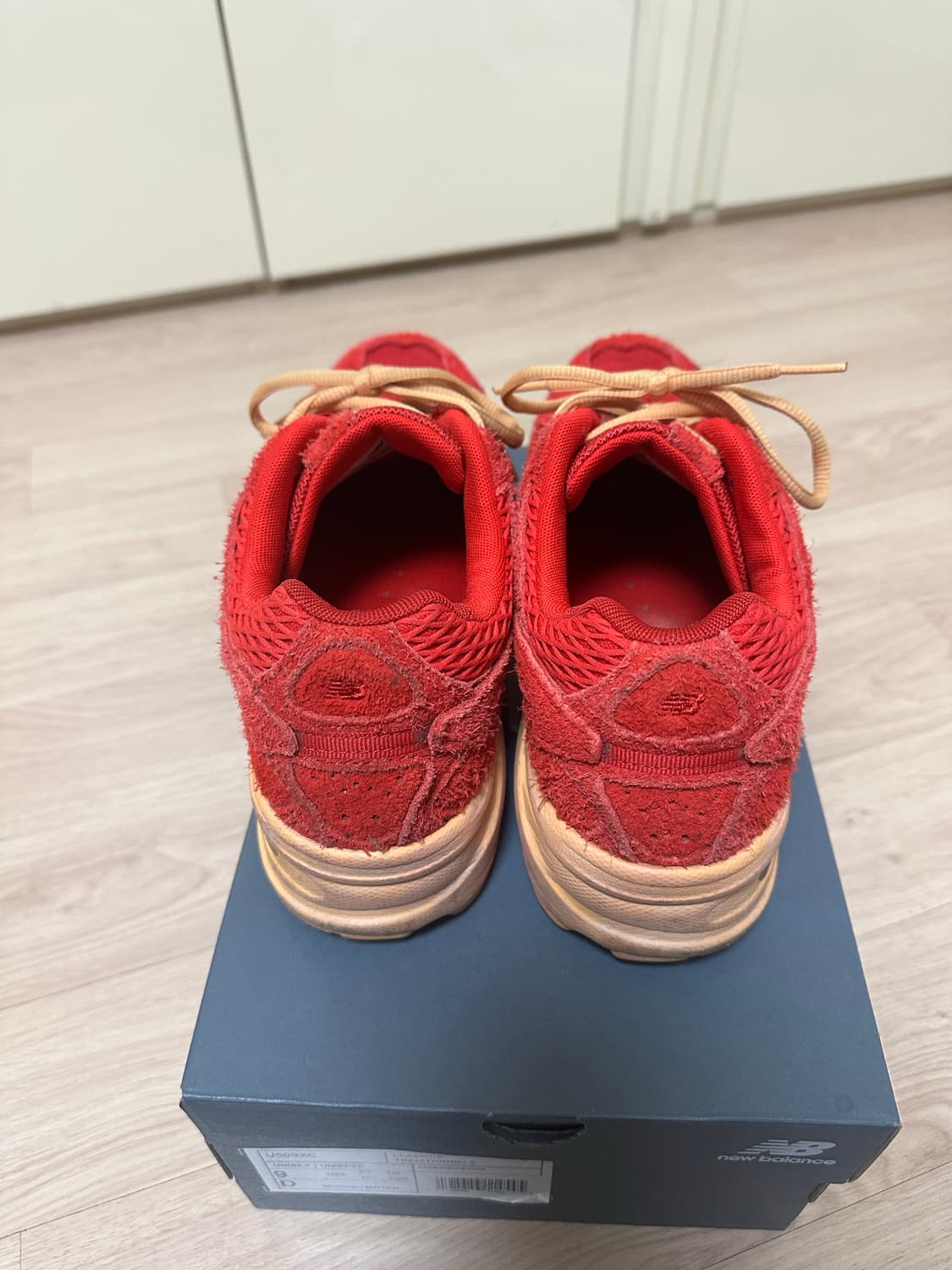 엑슬림x뉴발란스 509 딥 레드 270 상품이미지4