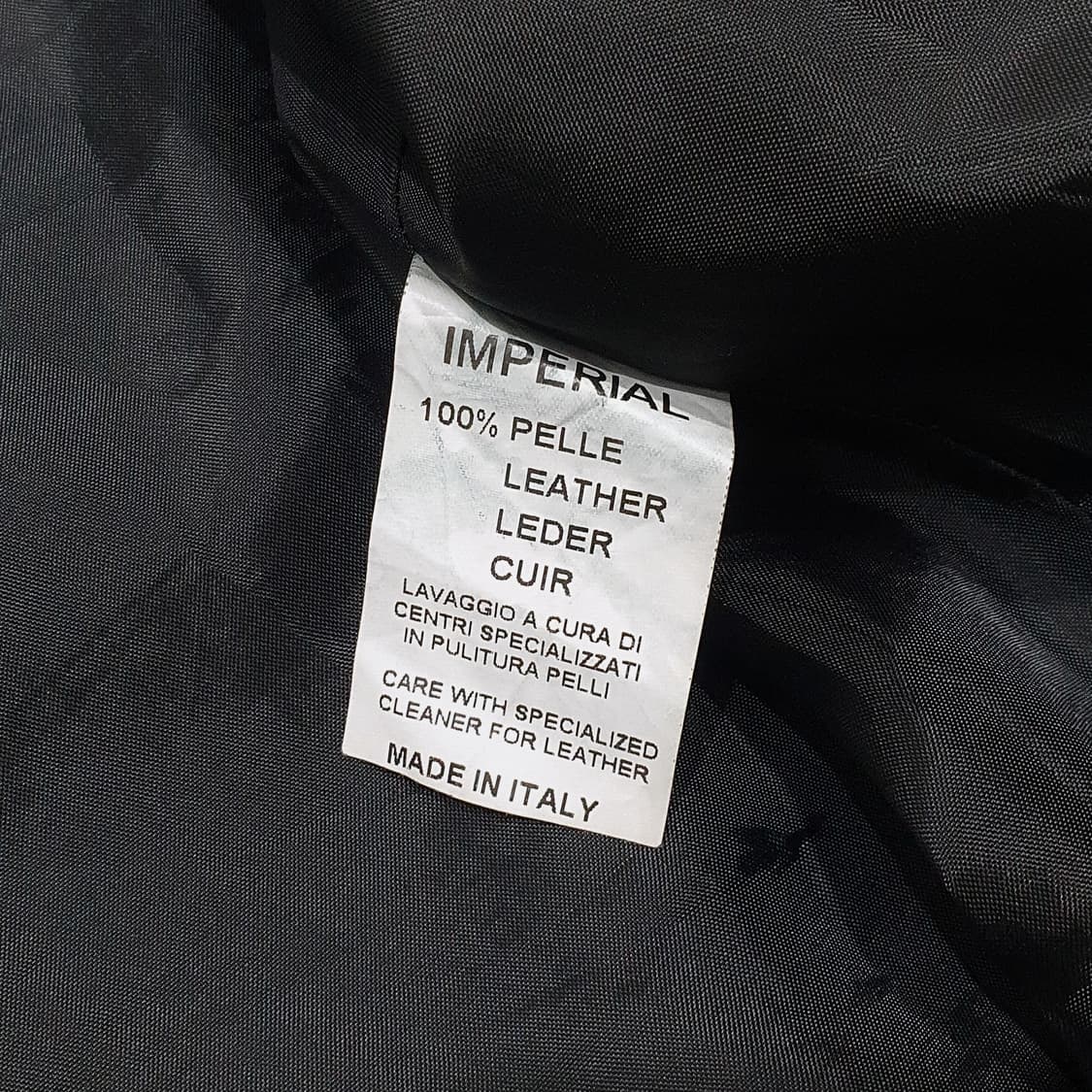 임페리얼 양가죽 봄버 자켓  L (100~105) italy made 상품이미지7