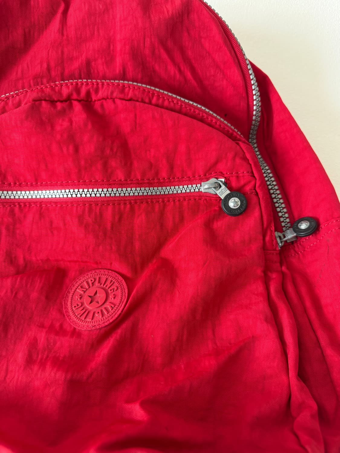 키플링(Kipling) 레드 백팩 상품이미지3