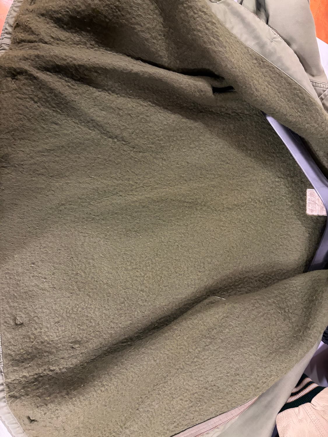 Us navy 해군 n-1 덱자켓 M 상품이미지10