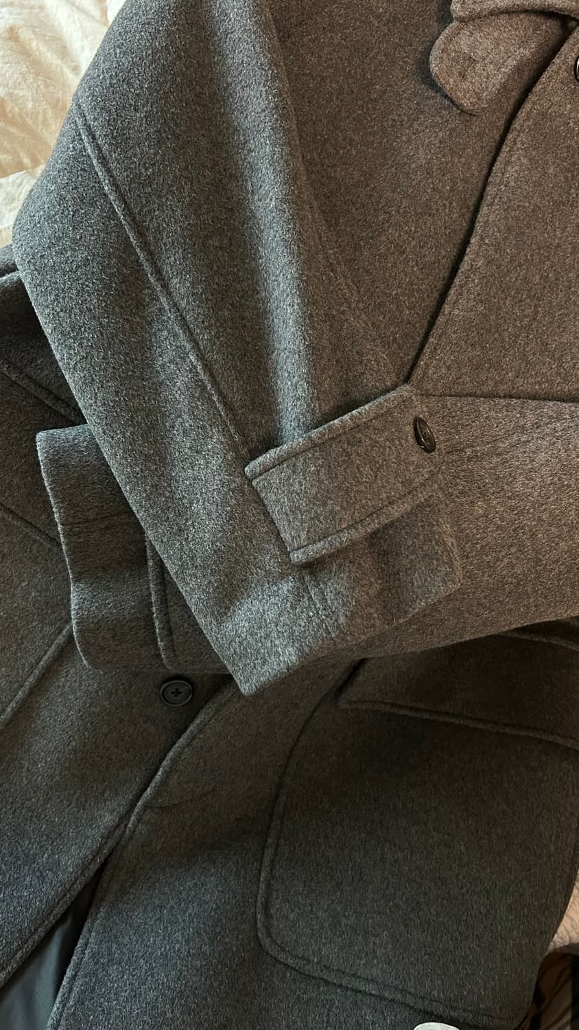 비바스튜디오 발마칸 코트 그레이 s 상품이미지4