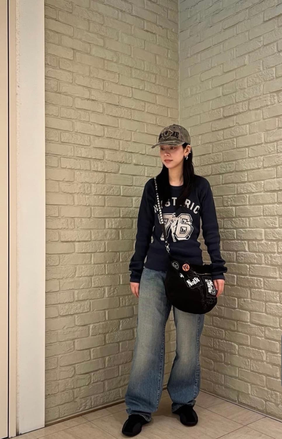 히스테릭글래머 NUMBER 76 티셔츠 상품이미지2