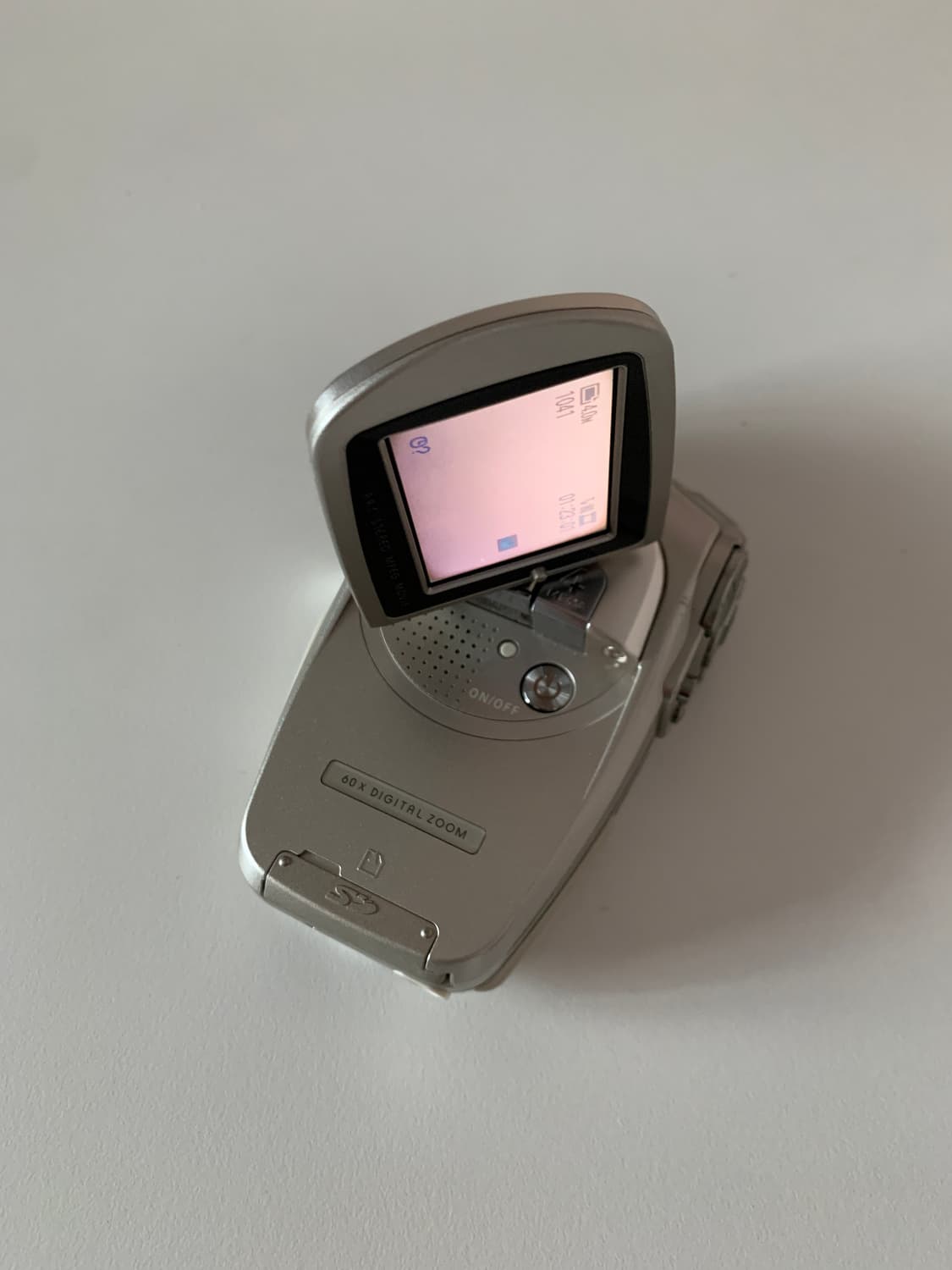 산요 작티 C4 Sanyo Xacti C4 실버 빈티지 캠코더 카메라 상품이미지3