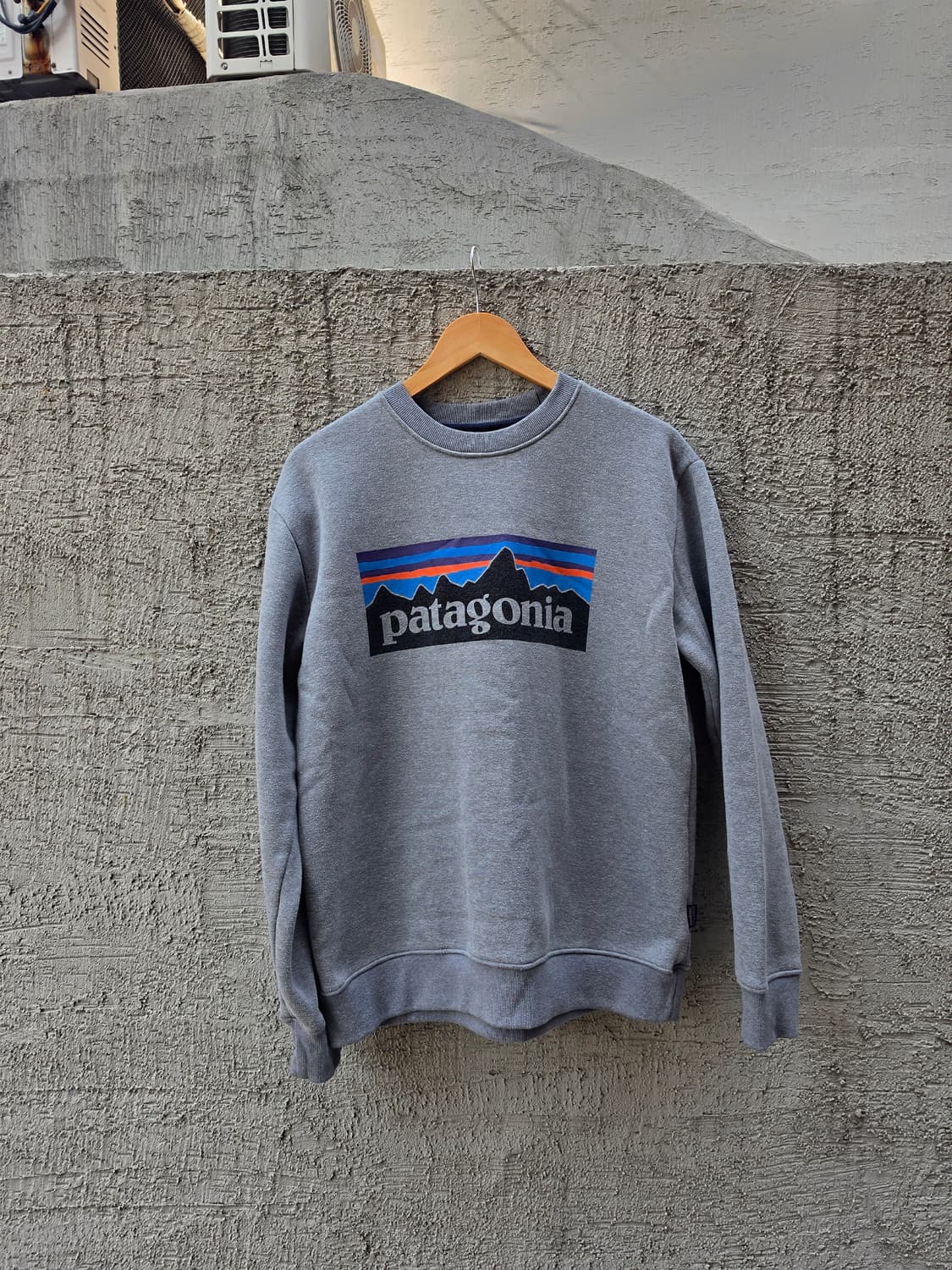 파타고니아 기모 회색 맨투맨 -M 상품이미지7