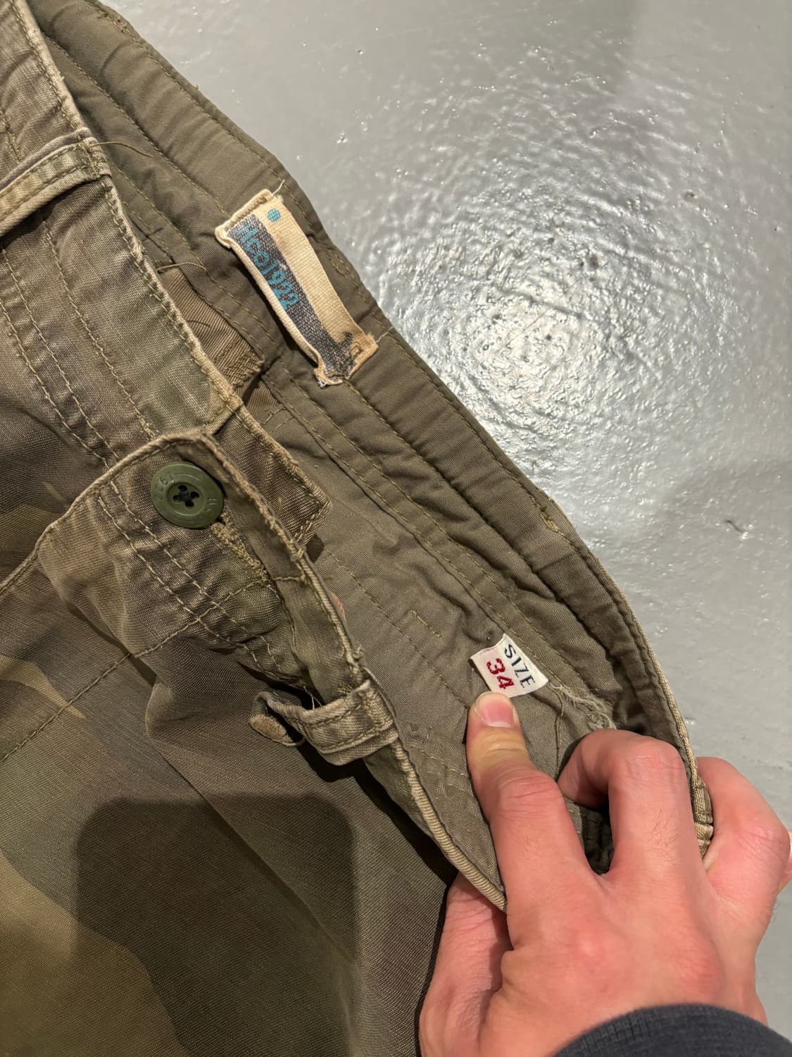 빈티지 y2k 카모플라주 카고 팬츠 상품이미지5