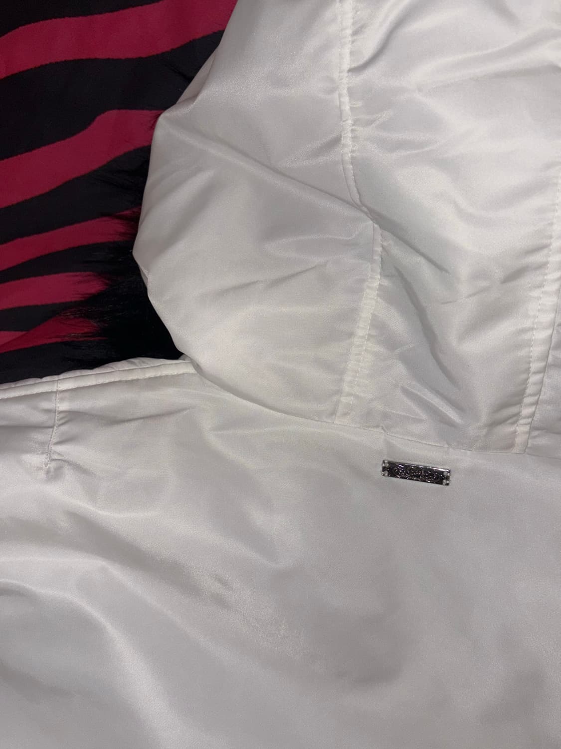 Rady 라디 화이트 퍼 코르셋 갸루 점퍼 상품이미지6