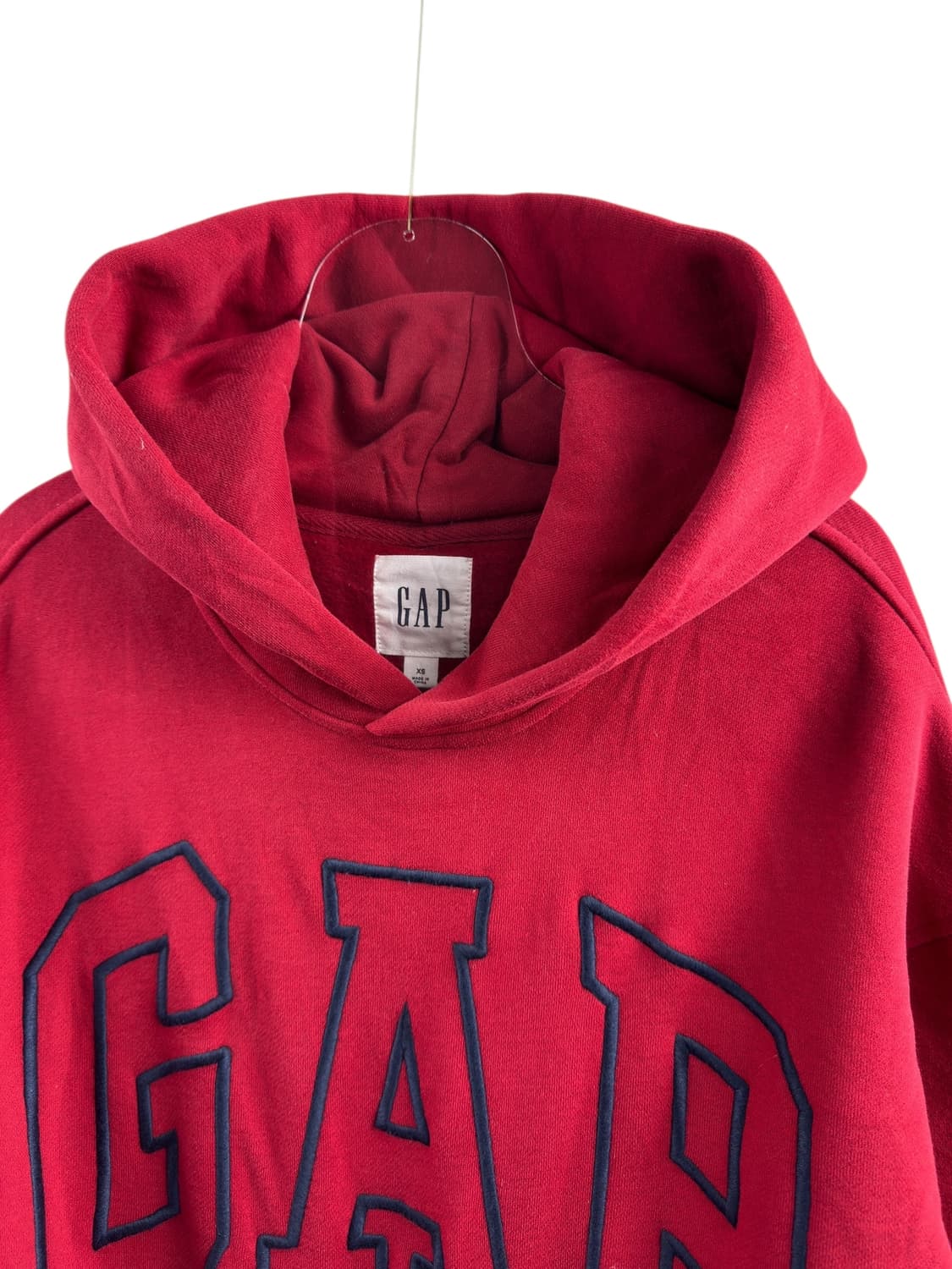 갭 딥레드 후디1535 상품이미지3