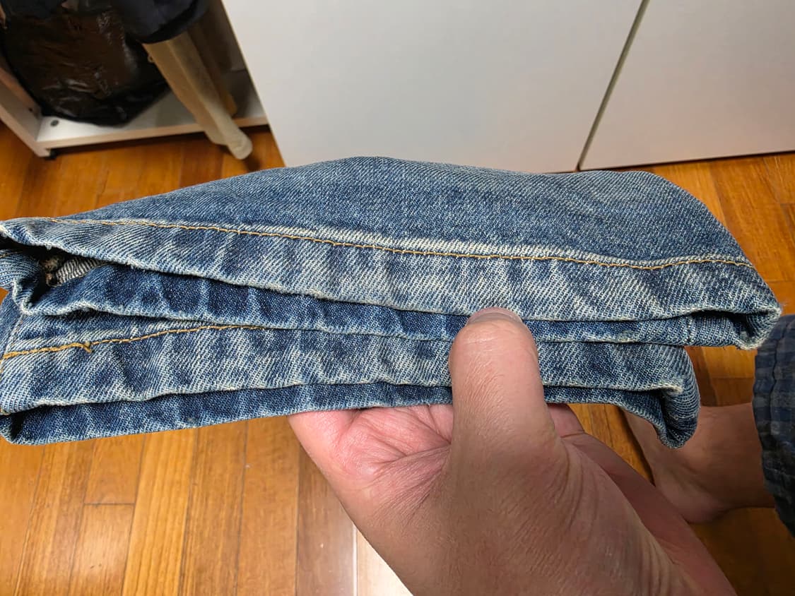 칼하트 Wip 랜든 팬츠 블루 원 워시드 34 상품이미지5