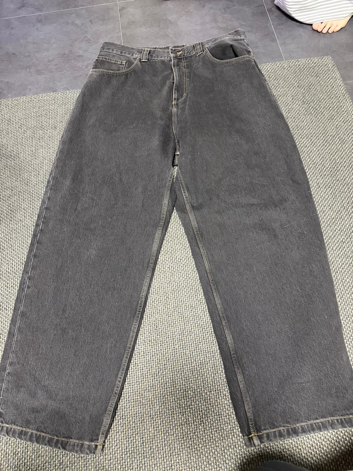 칼하트 흑청 데님 L 상품이미지1