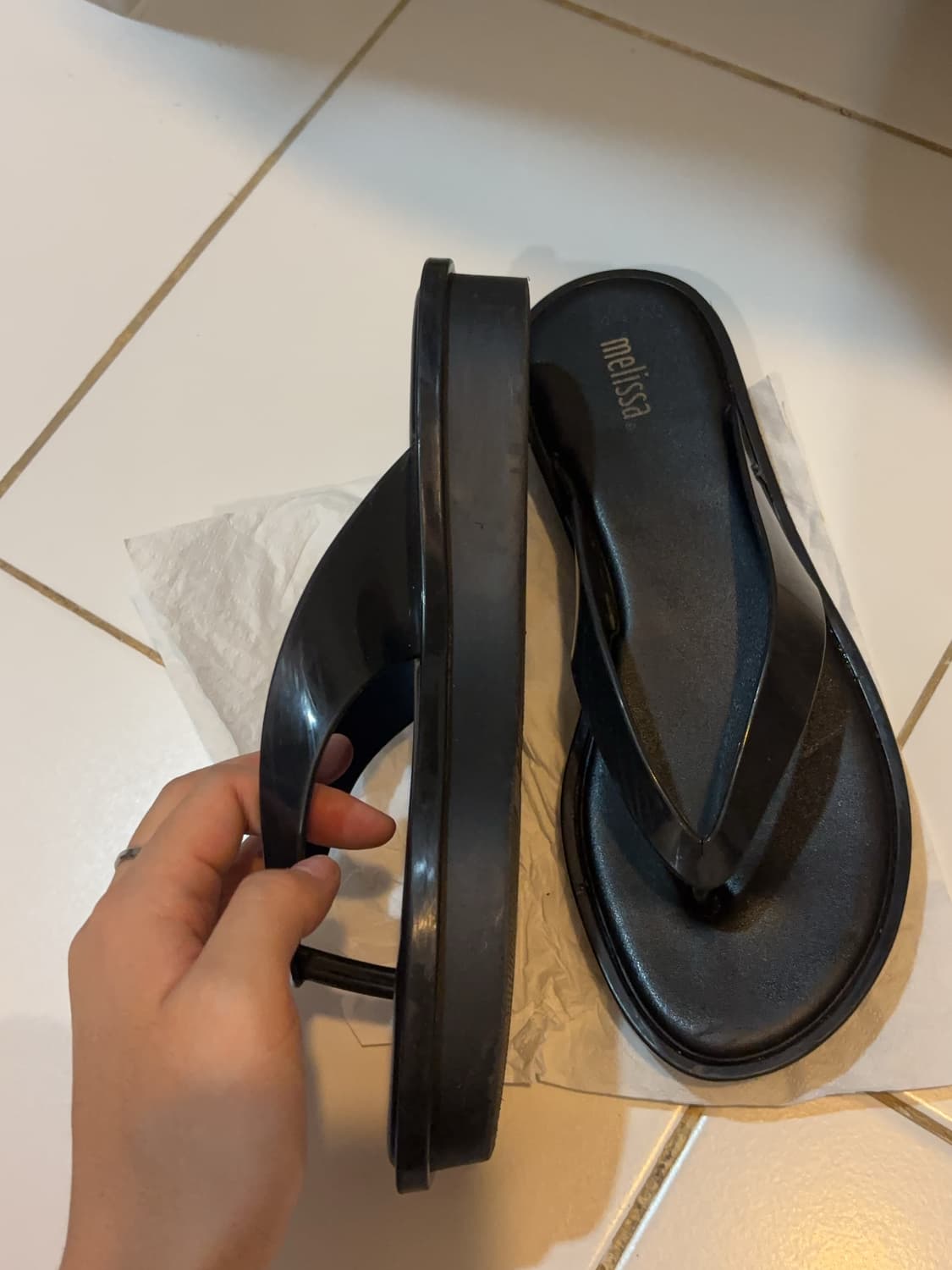 멜리사 힐 쪼리 블랙 상품이미지3