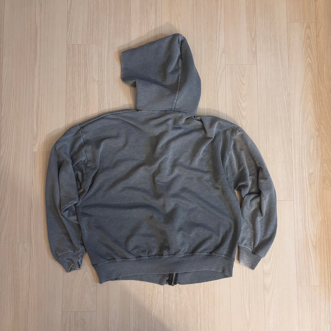 jerzees 페이드 집업 후디 상품이미지2