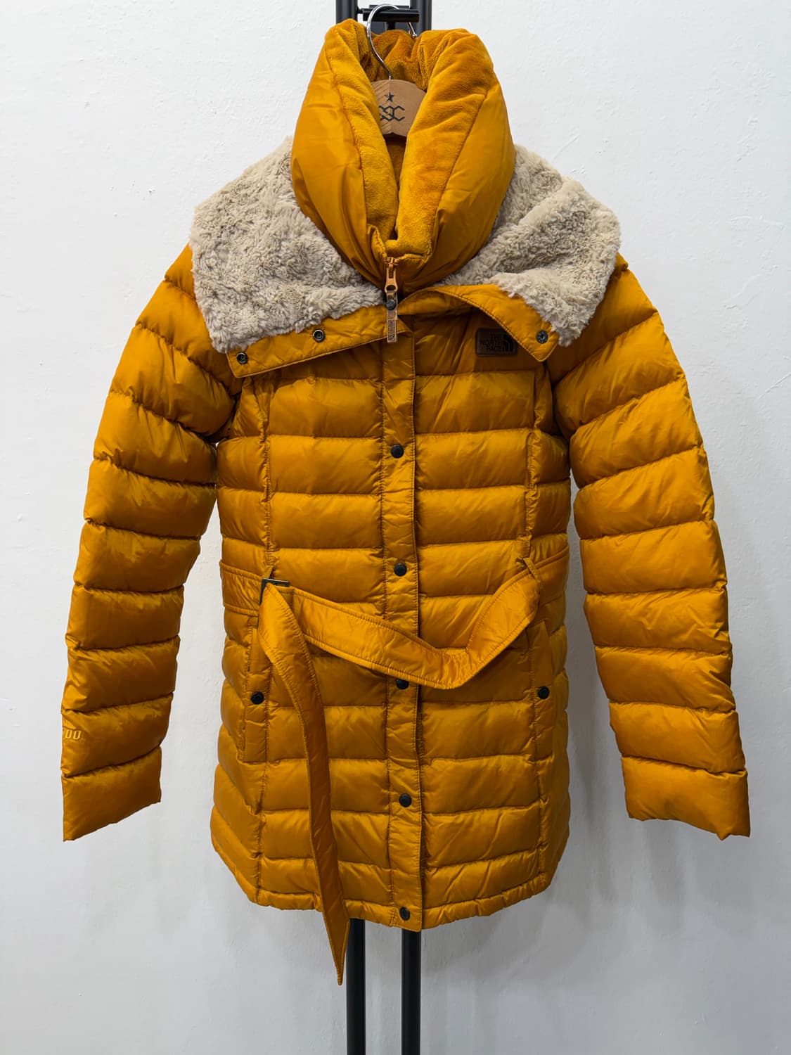 정품) 노스페이스 여성 구스다운 벨트패딩 S 상품이미지1