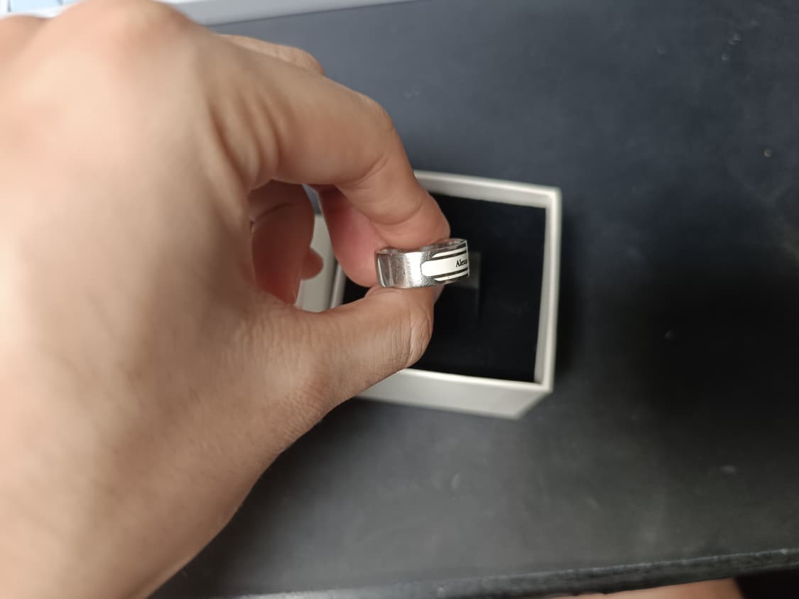 알렉산더 맥퀸 반지 21호 상품이미지3