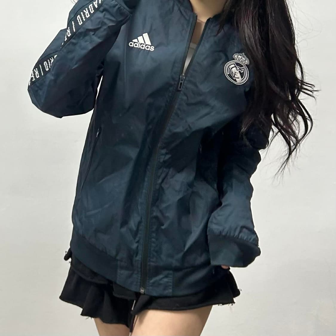 아디다스 레알마드리드 앤섬 자켓 윈드브레이커 바람막이(M) 상품이미지2