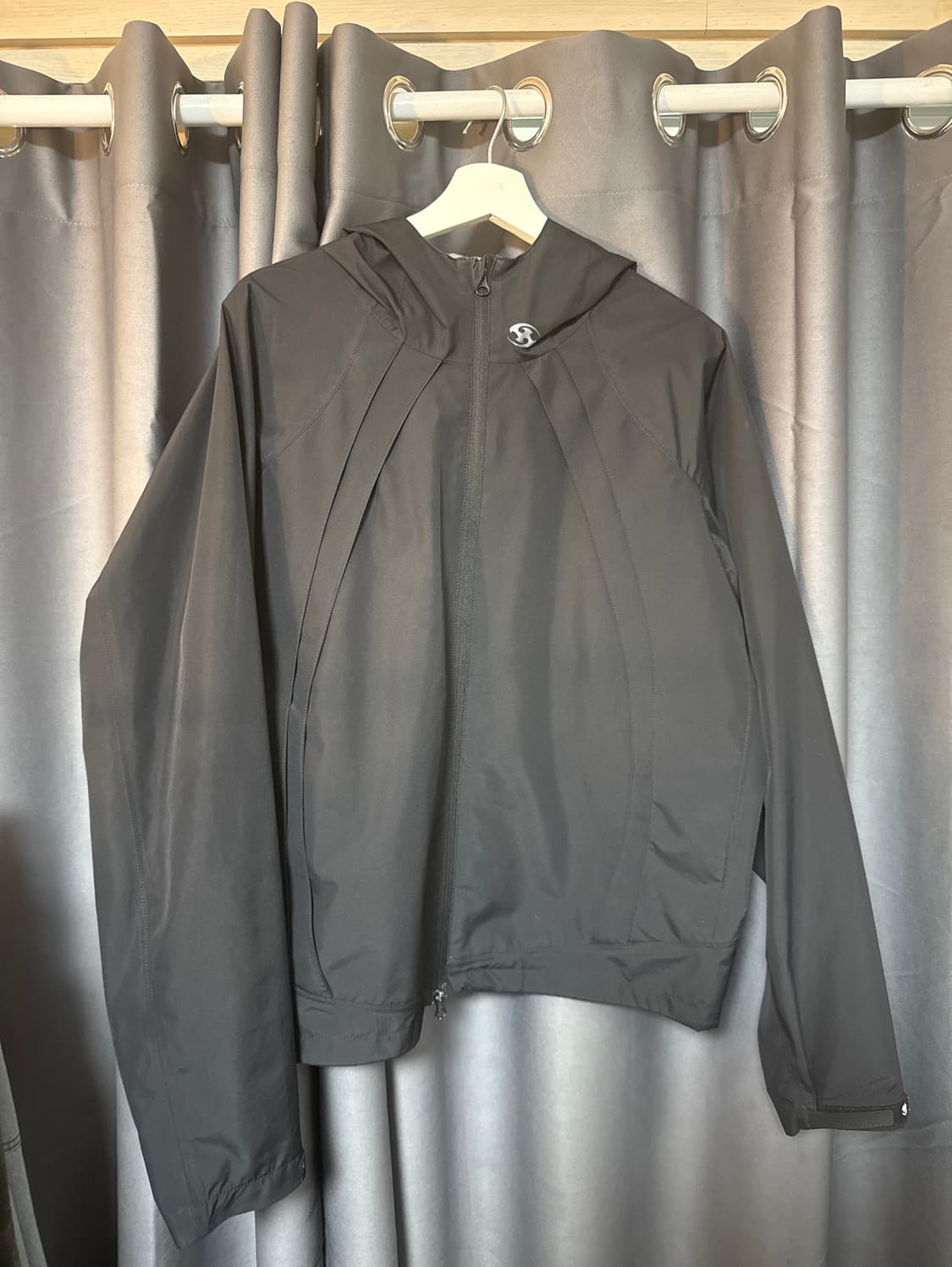 산산기어 윈드블록 자켓 블랙 - 22FW 상품이미지2