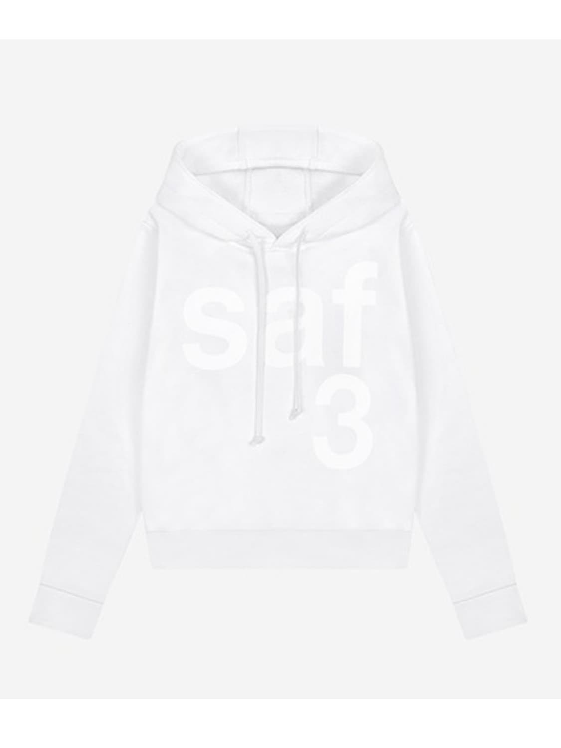 사파리스팟 1/2 BASIC SAFARI HOODIE-WHITE 상품이미지1
