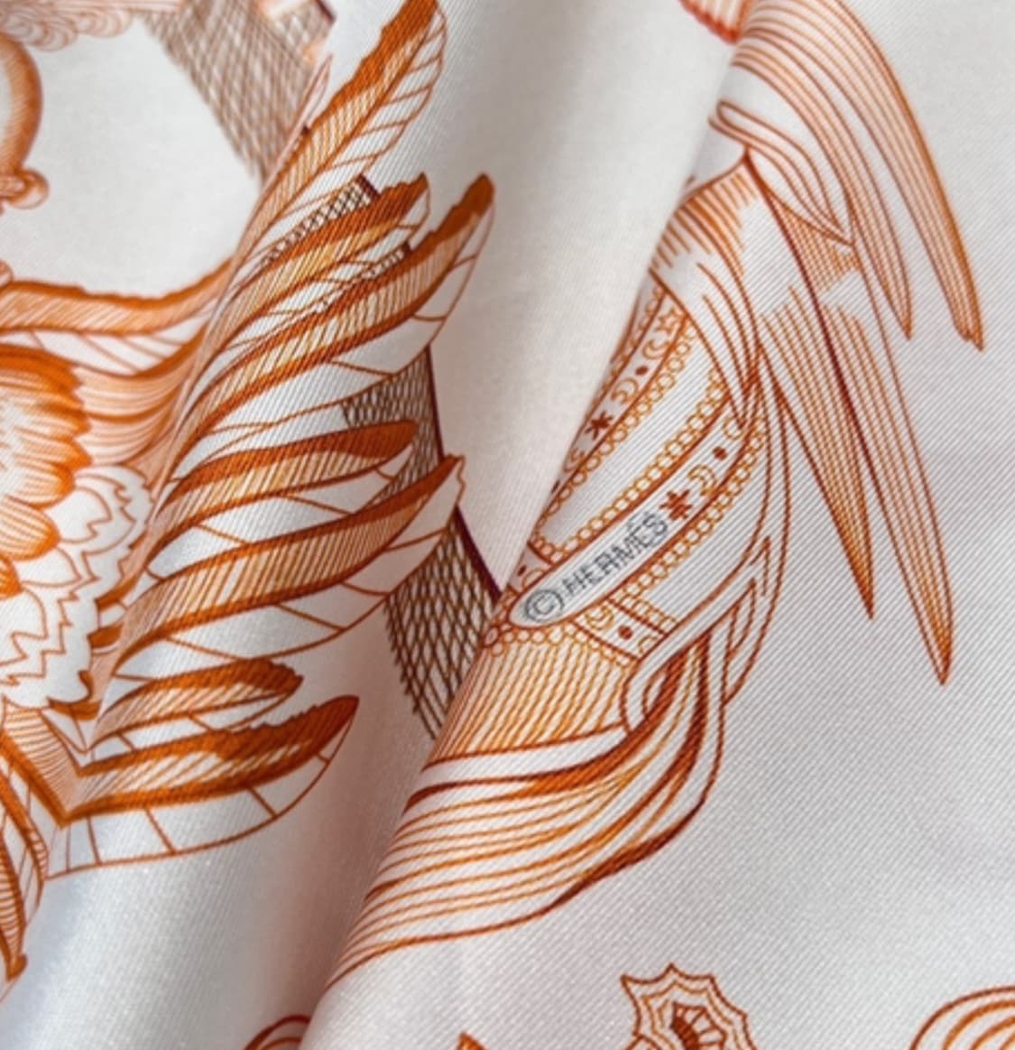 에르메스 실크 스카프 새상품 풀박스 90x90 상품이미지5