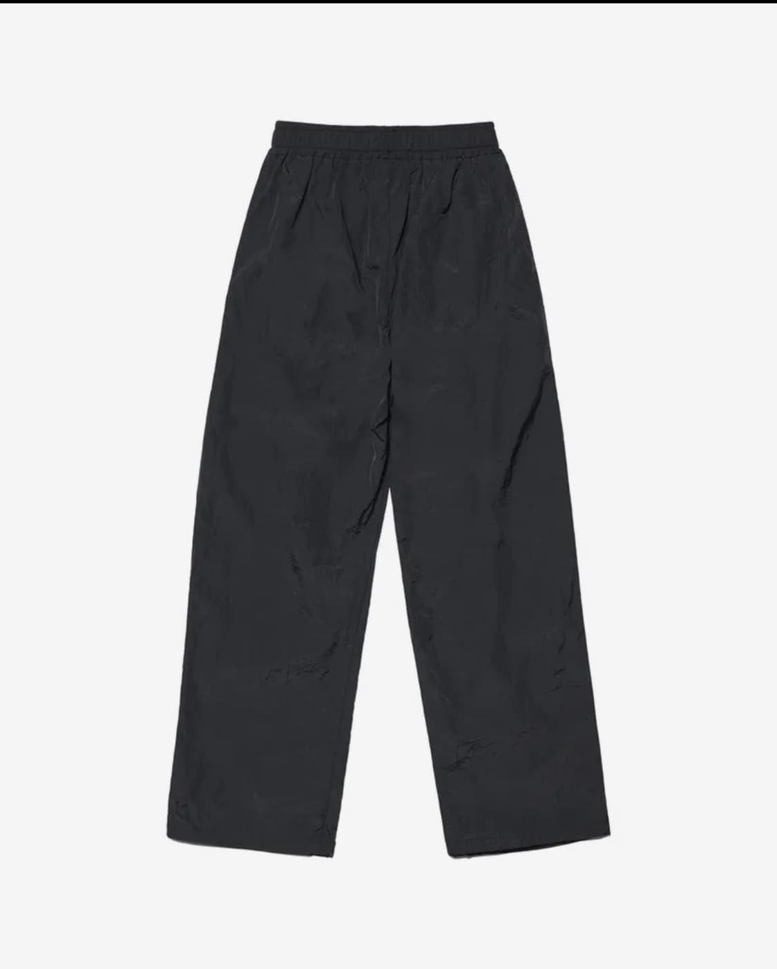 노매뉴얼 TWO TUCK NYLON PANTS - BLACK 상품이미지2