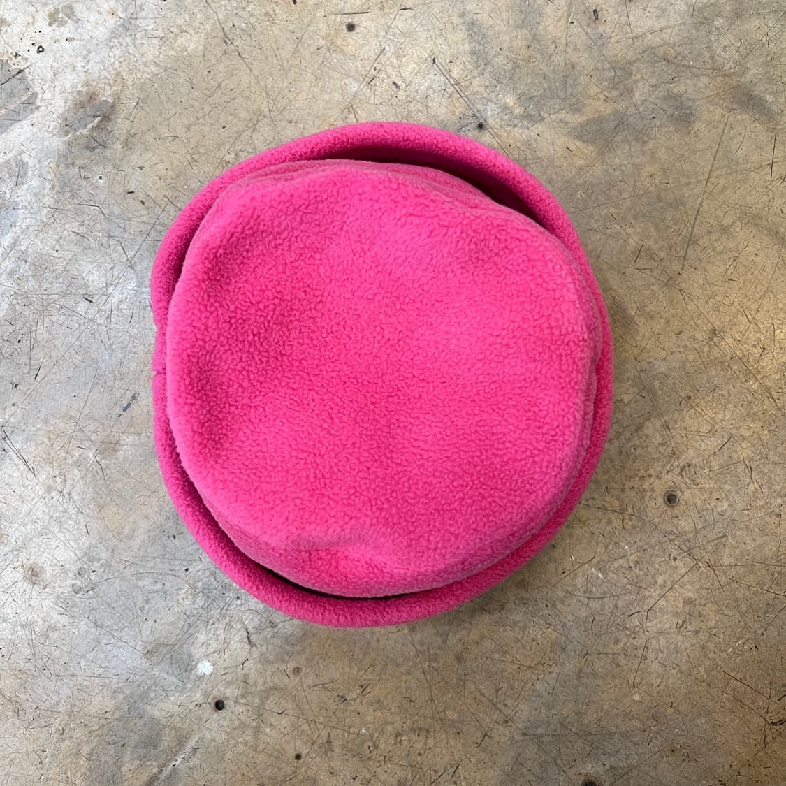 핑크 후리스 버킷햇 상품이미지4