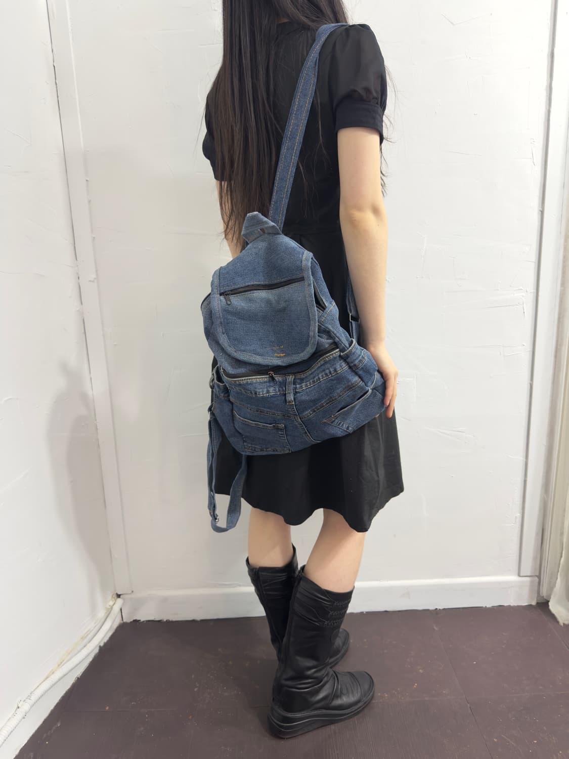 denim backpack 상품이미지2