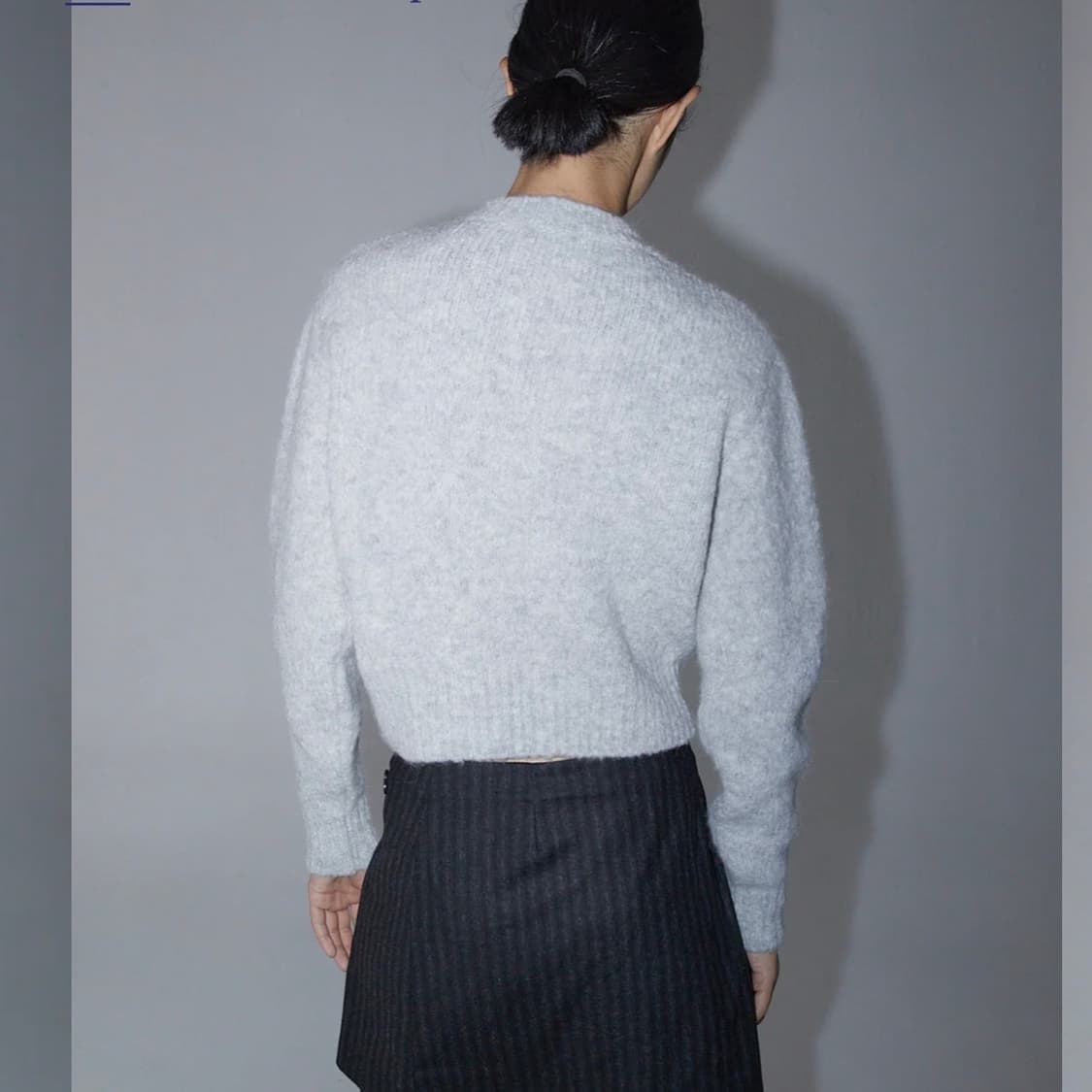 팔로마울 crush zip 니트 집업 상품이미지4